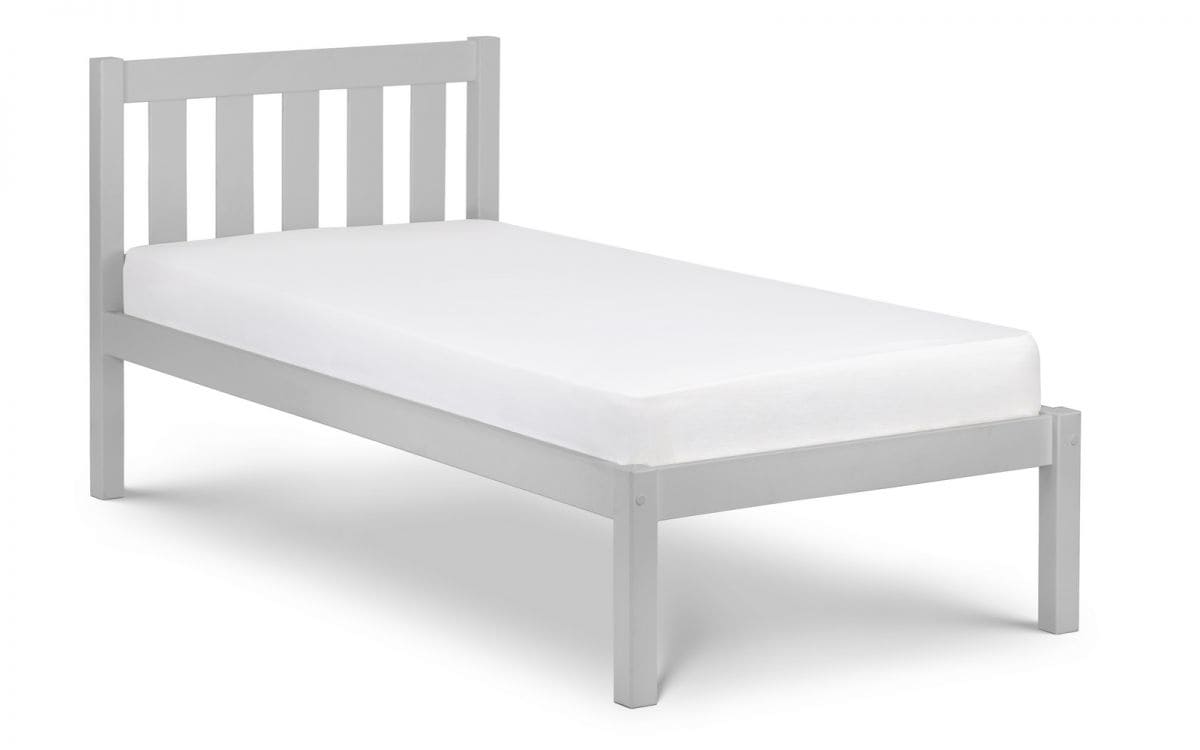 4ft6 Deluna Bedframe - Dove Grey - Image 3