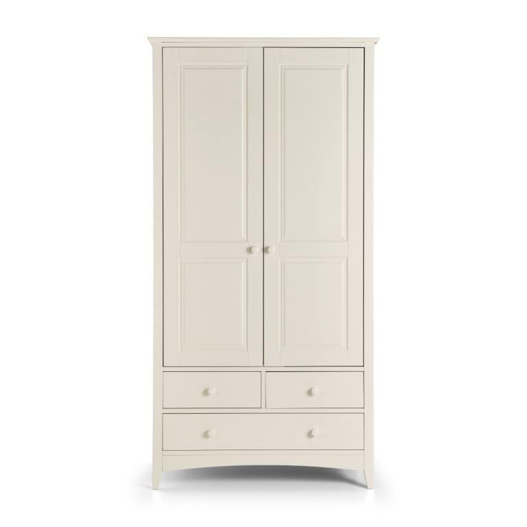 Vignette Combination Wardrobe - Stone White - Image 4