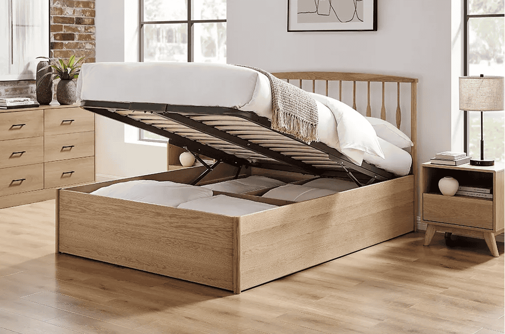 Limelight Juno 4ft6 Ottoman - Oak - Image 2