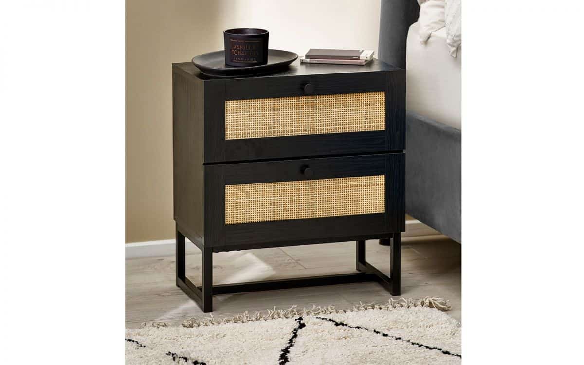 Corbridge Bedside - Black | Buy Online | Beds.ie