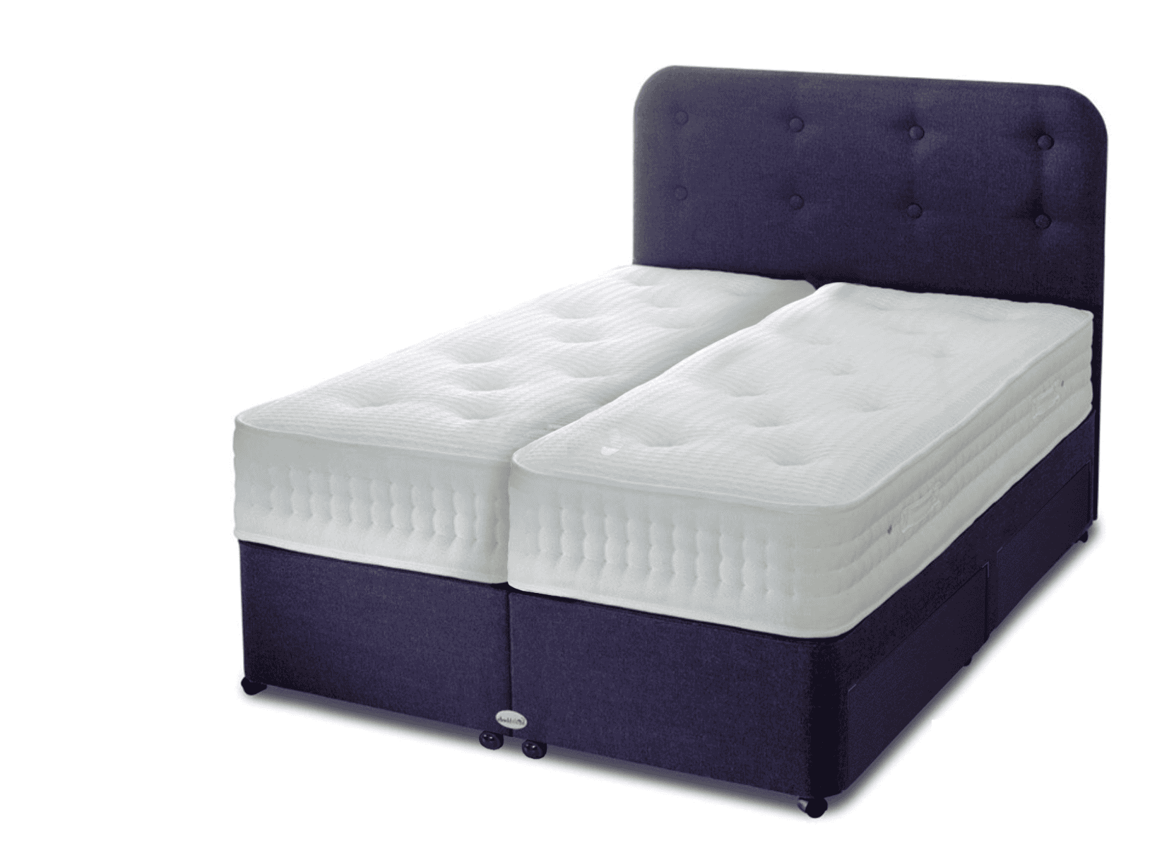 Healthbeds 6ft Memory Med 1400 4 Drawer Zip & Link Bed - Image 3