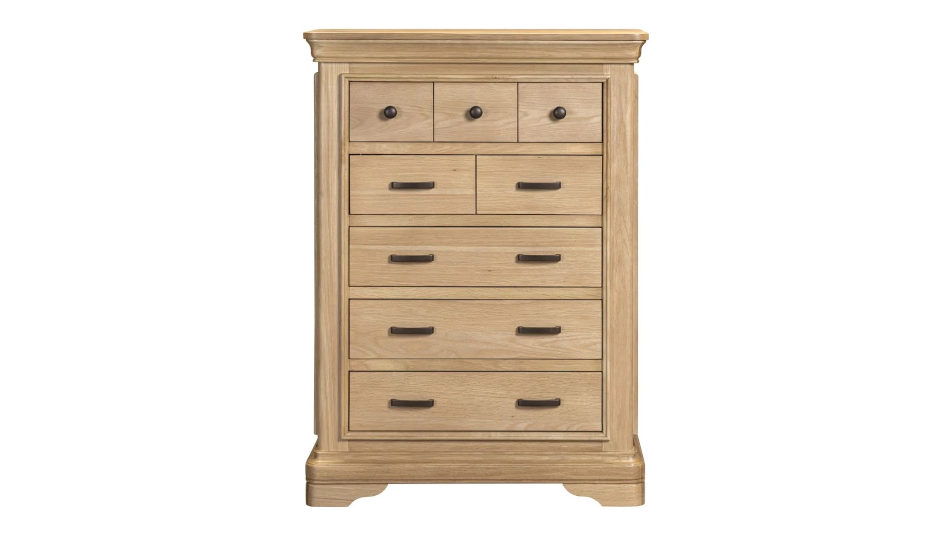 Honey B Oslo Chest Of 8 Drawers - Light Oak - Image 4