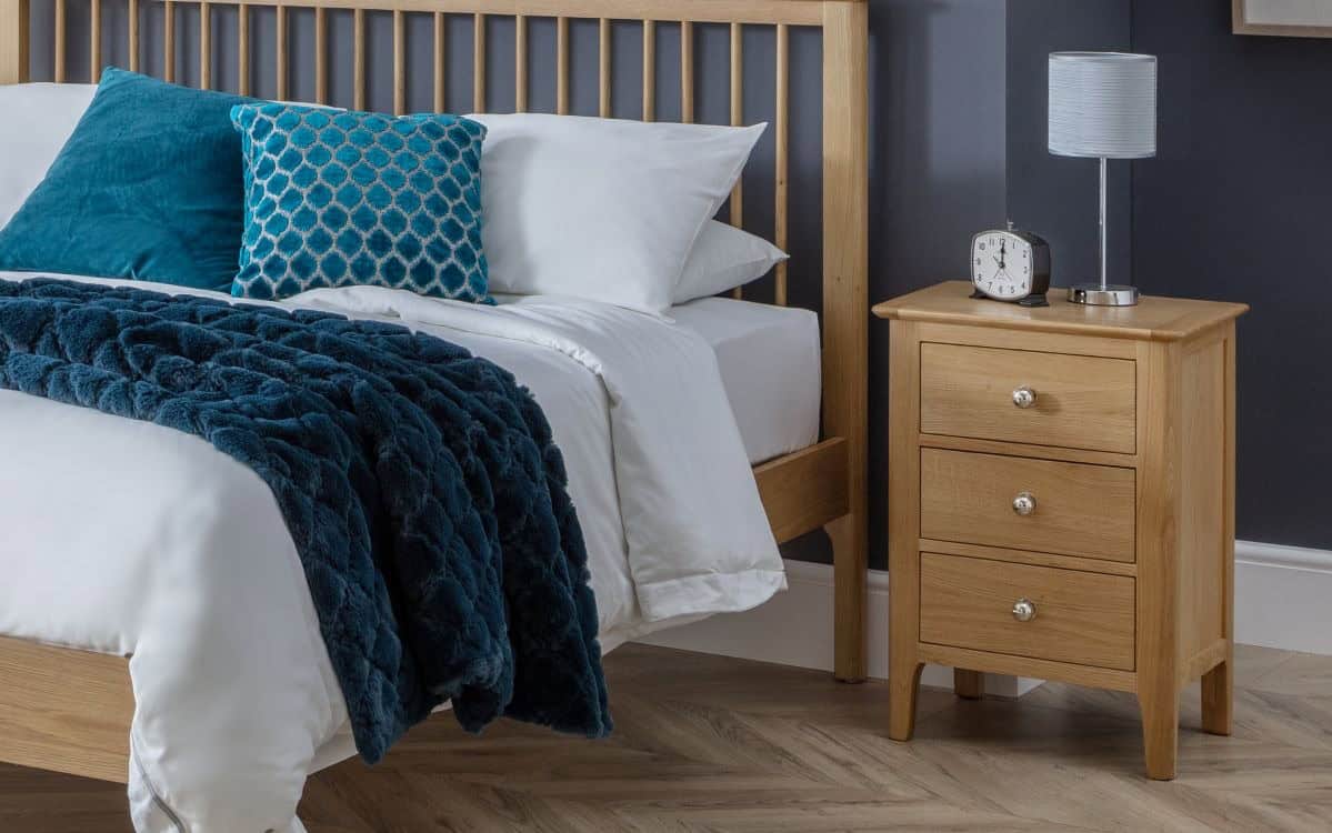 Alderbury 3 Drawer Bedside | Buy Online | Beds.ie