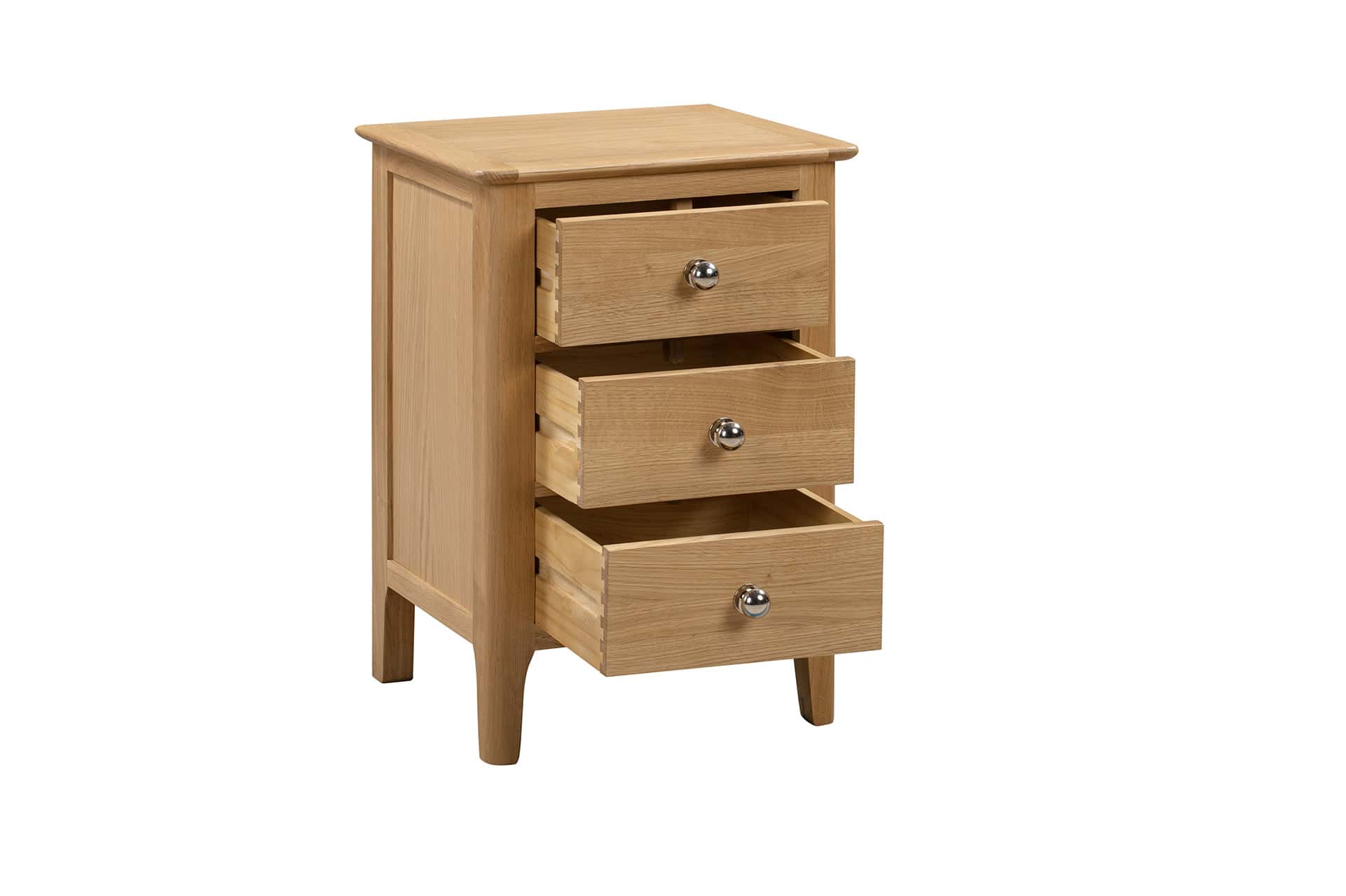 Alderbury 3 Drawer Bedside - Image 3