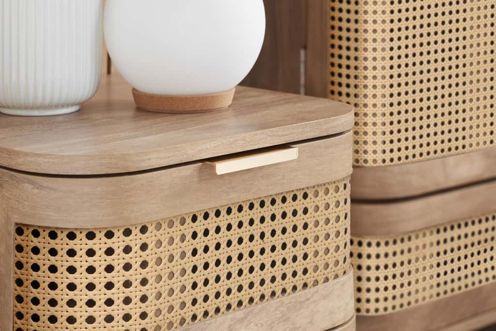 Noah 1 Drawer Bedside - Oak - Image 4