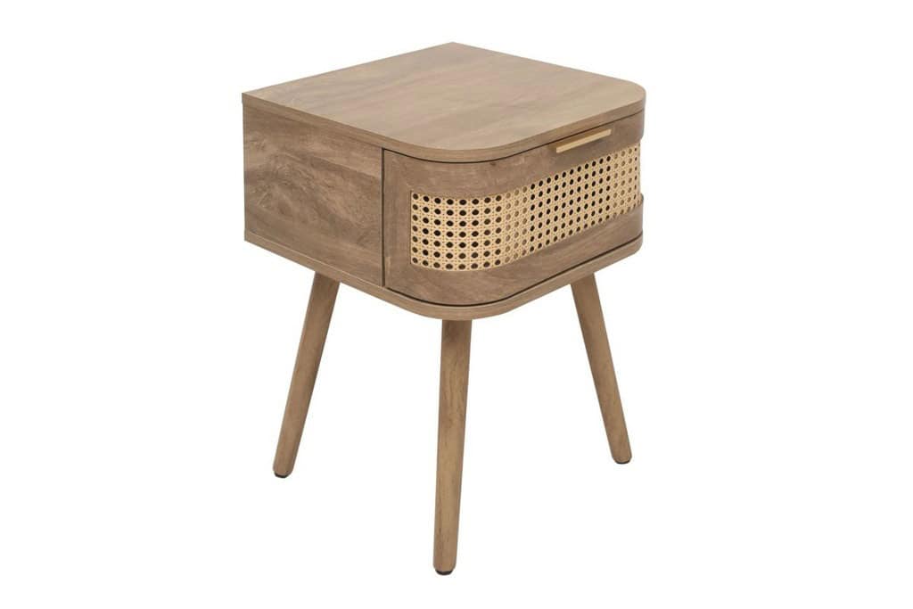 Noah 1 Drawer Bedside - Oak - Image 5