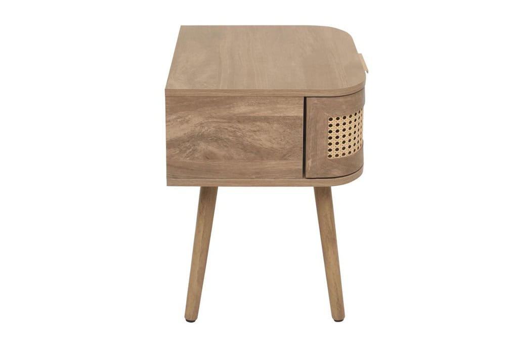 Noah 1 Drawer Bedside - Oak - Image 9