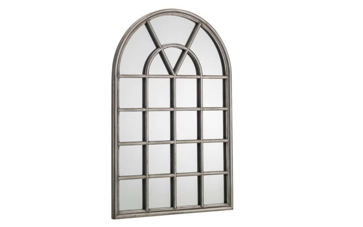 Nocturne Window Wall Mirror - Silver - Image 2