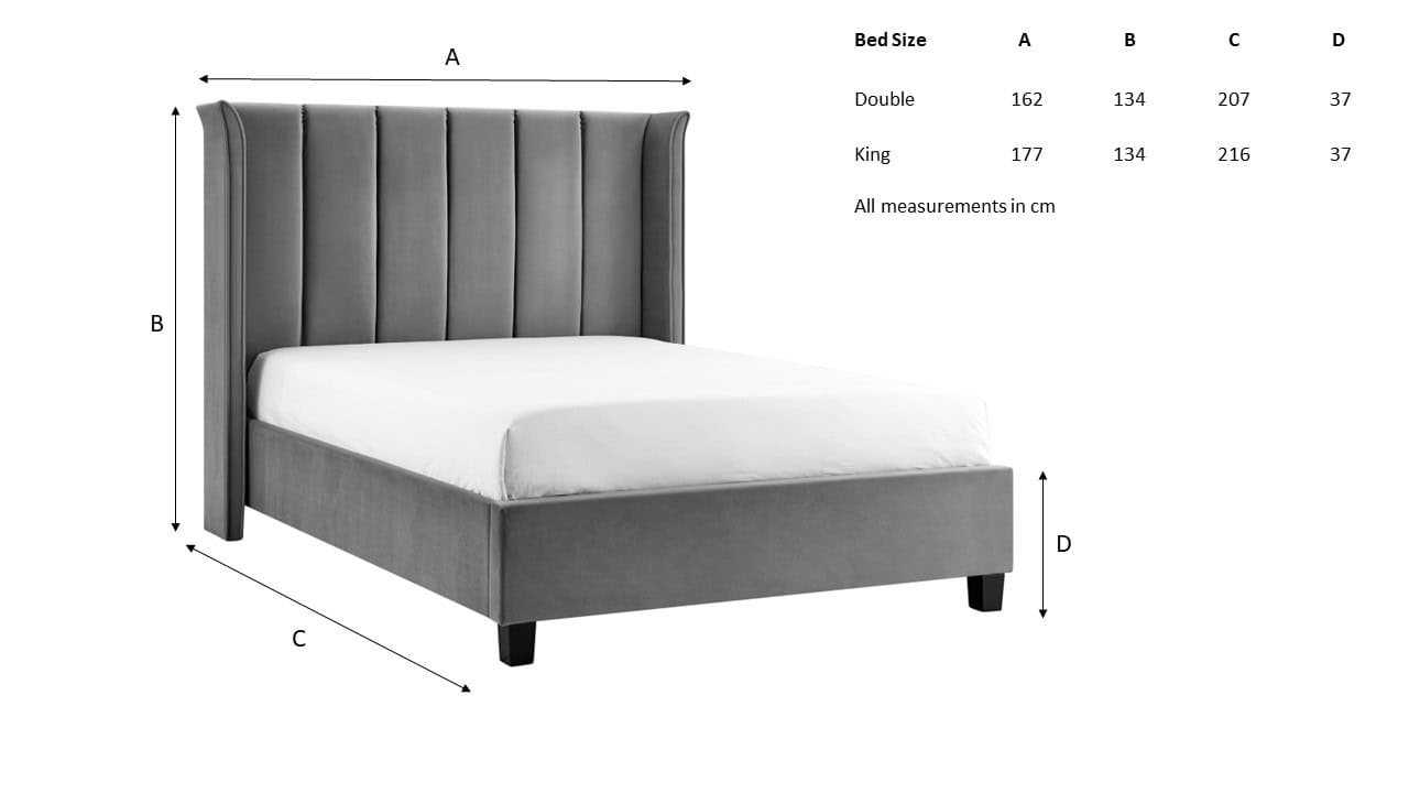 Limelight Polaris 4ft6 Bedframe - Natural - Image 4