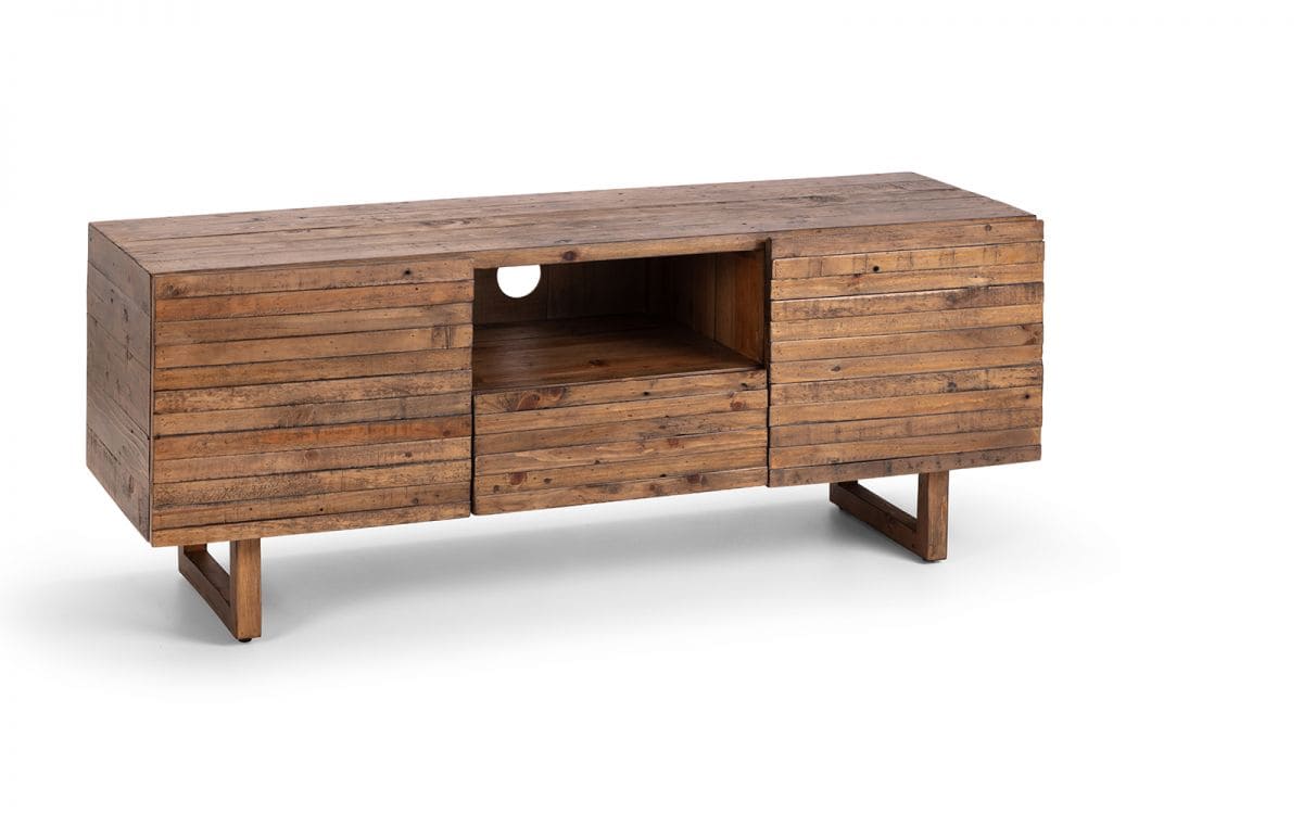 Wobage Media Unit - Reclaimed Pine - Image 2