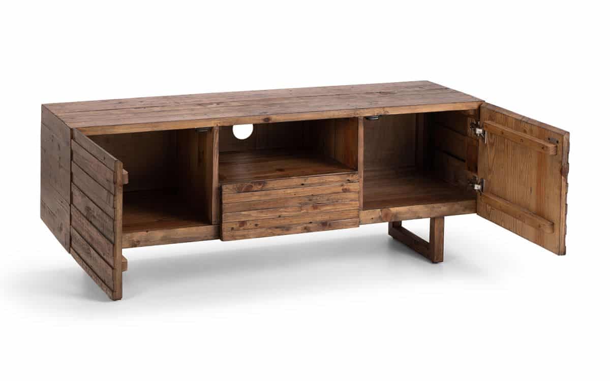Wobage Media Unit - Reclaimed Pine - Image 3
