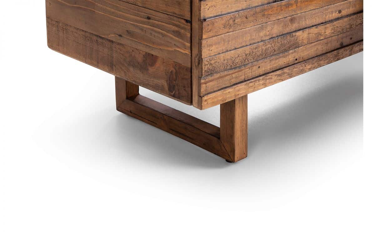 Wobage Media Unit - Reclaimed Pine - Image 4