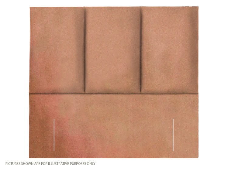 Apollo 2ft6 Monaco Headboard - Velvet Pink | Buy Online | Beds.ie