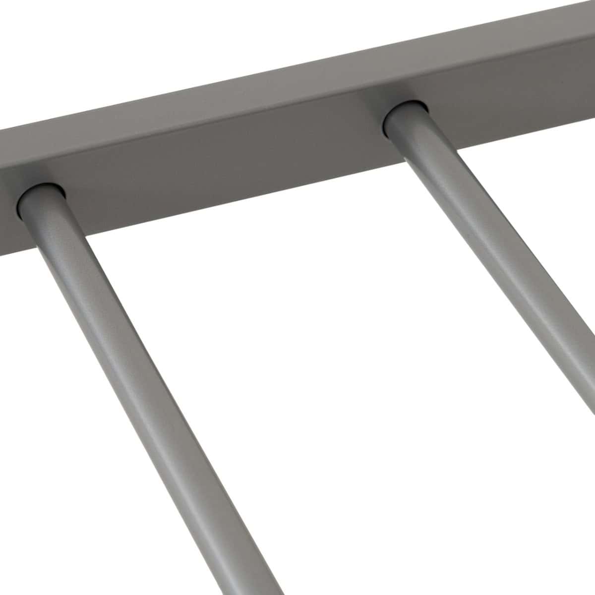 Harlow 4ft6 Bedframe - Silver - Image 6