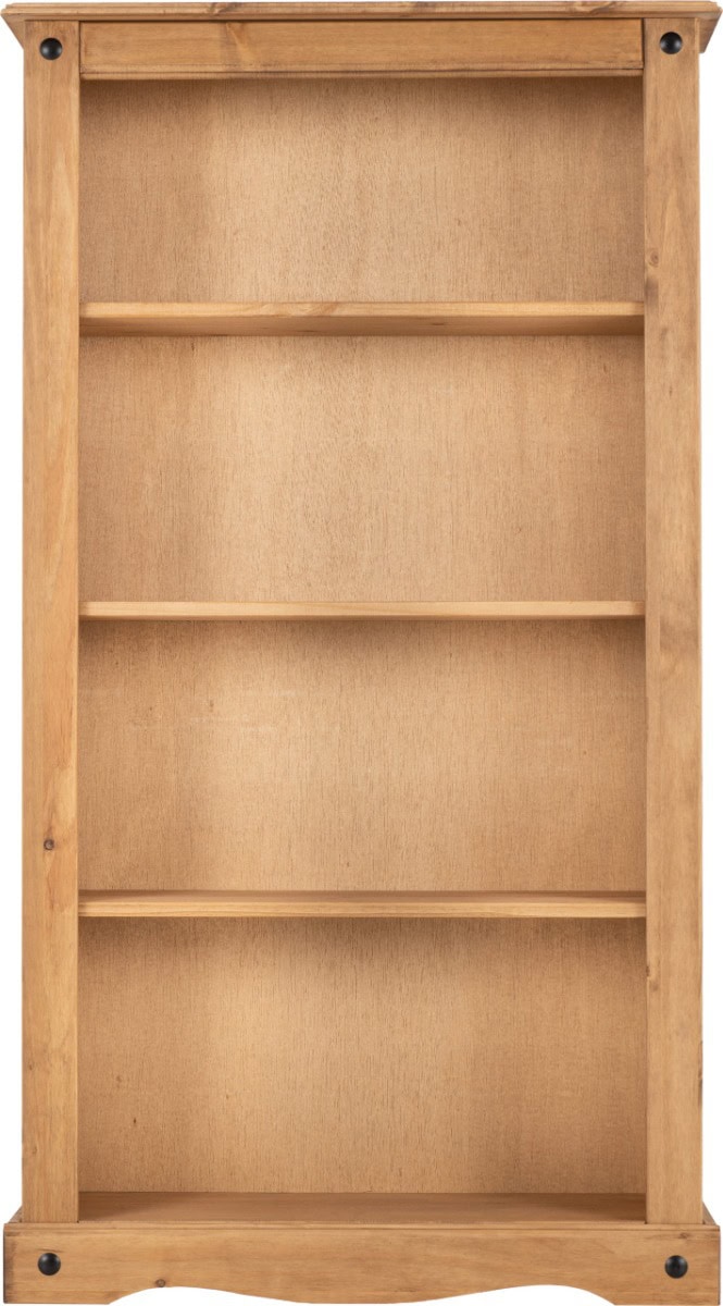 Corona Medium Bookcase - Waxed Pine - Image 3