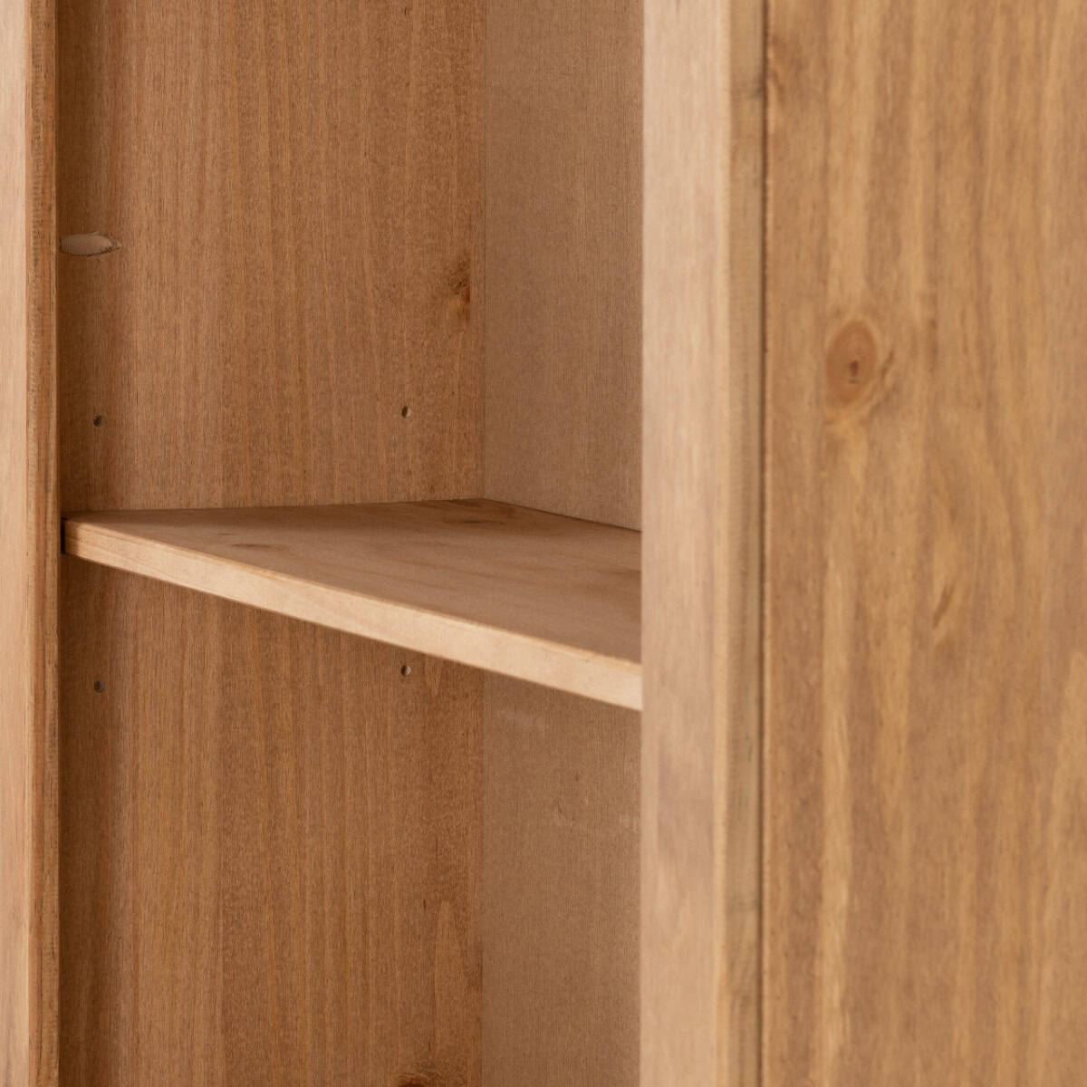 Corona Medium Bookcase - Waxed Pine - Image 4