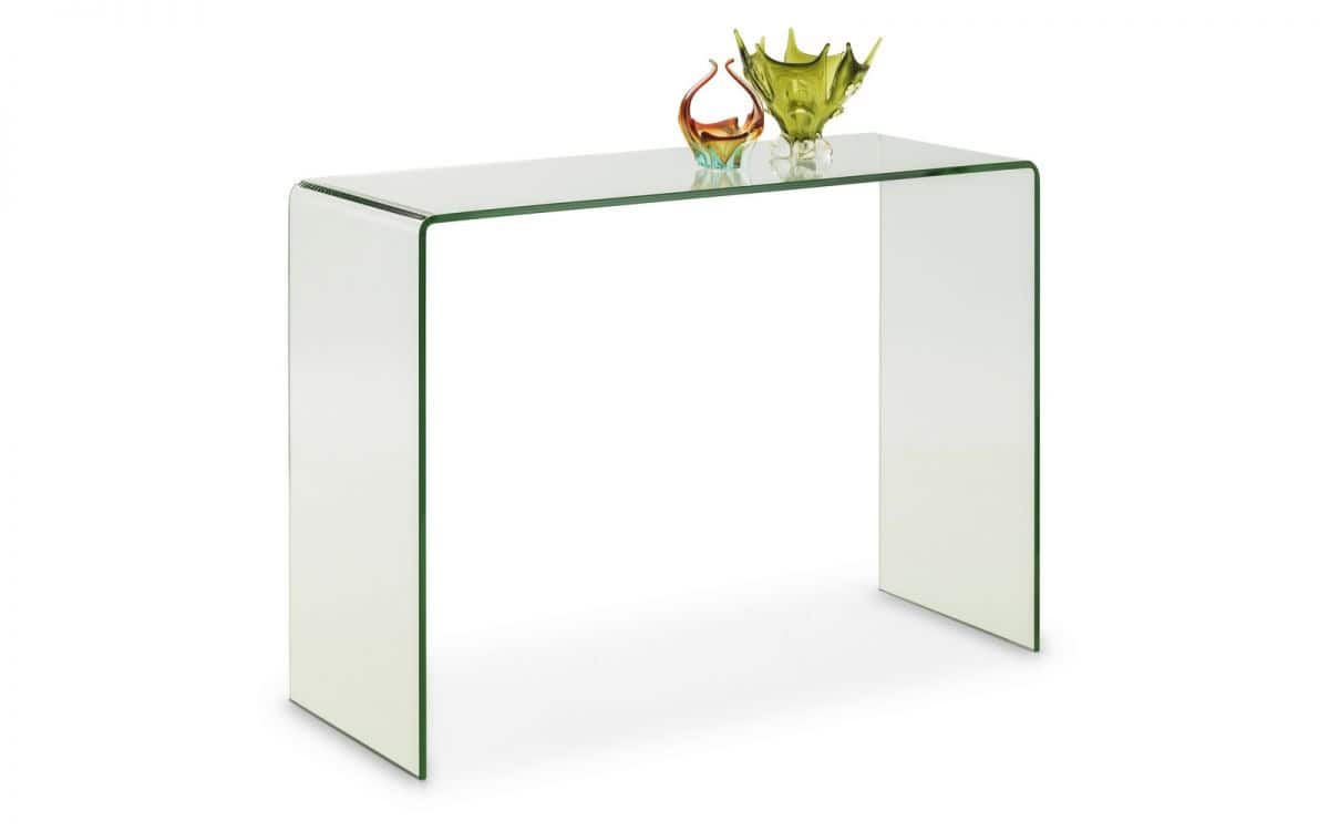 Dymond Console Table - Bent Glass | Buy Online | Beds.ie