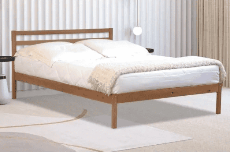 Flintshire 4ft6 Maxwell Bedframe - Oak | Buy Online | Beds.ie