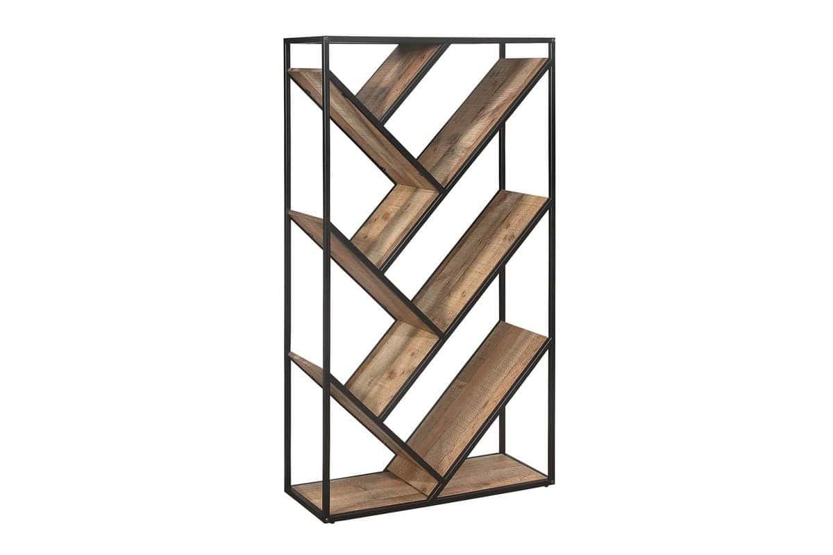 Urban Rustic Diagonal Bookcase - Image 3