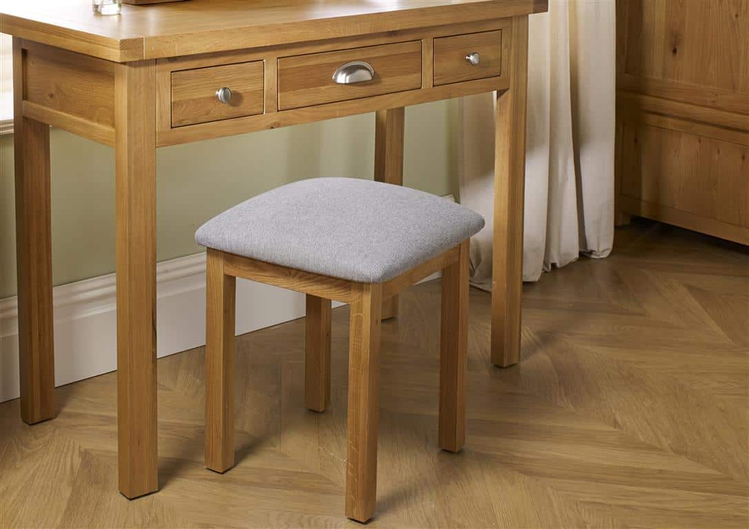 Woburn Stool - Oak - Image 2