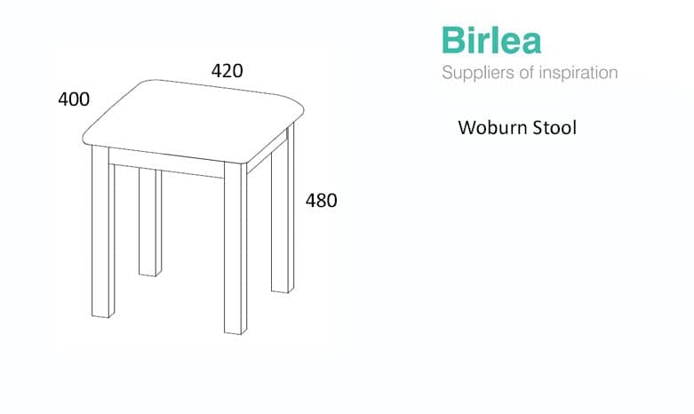 Woburn Stool - Oak - Image 5