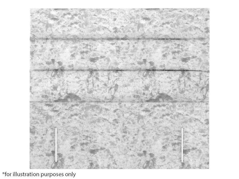 Apollo 6ft Paris Headboard - Glitz Ice White | Buy Online | Beds.ie