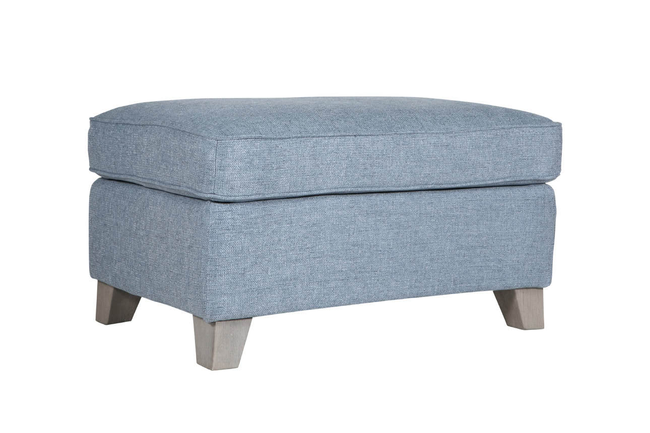 Cantrell Ottoman - Blue | Buy Online | Beds.ie