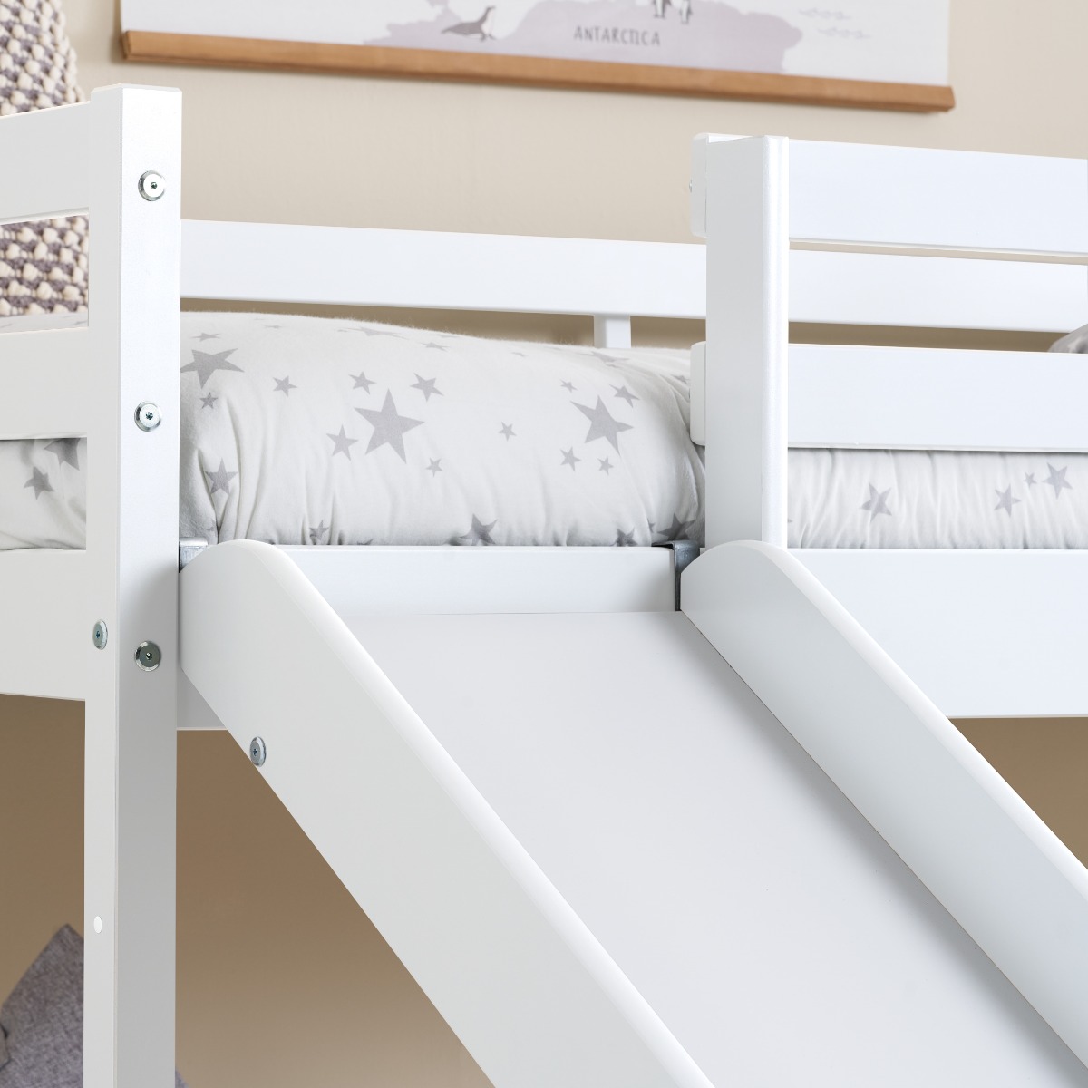 Frankie Midi Sleeper With Slide - White - Image 4