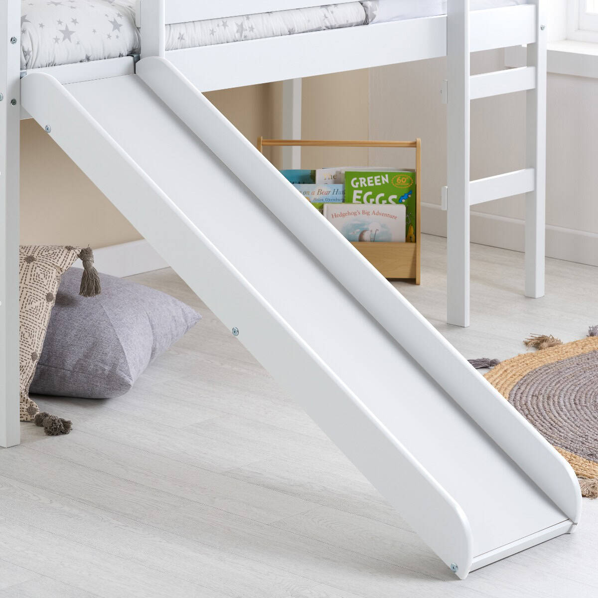 Frankie Midi Sleeper With Slide - White - Image 5