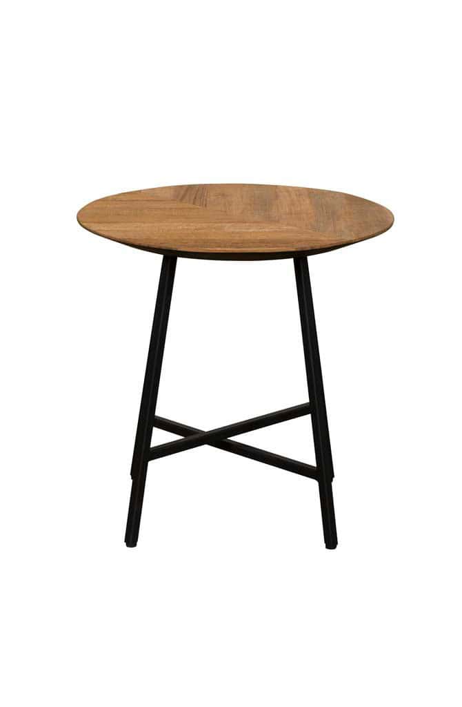 Baker Furniture Camden Lamp Table - Herringbone - Image 2