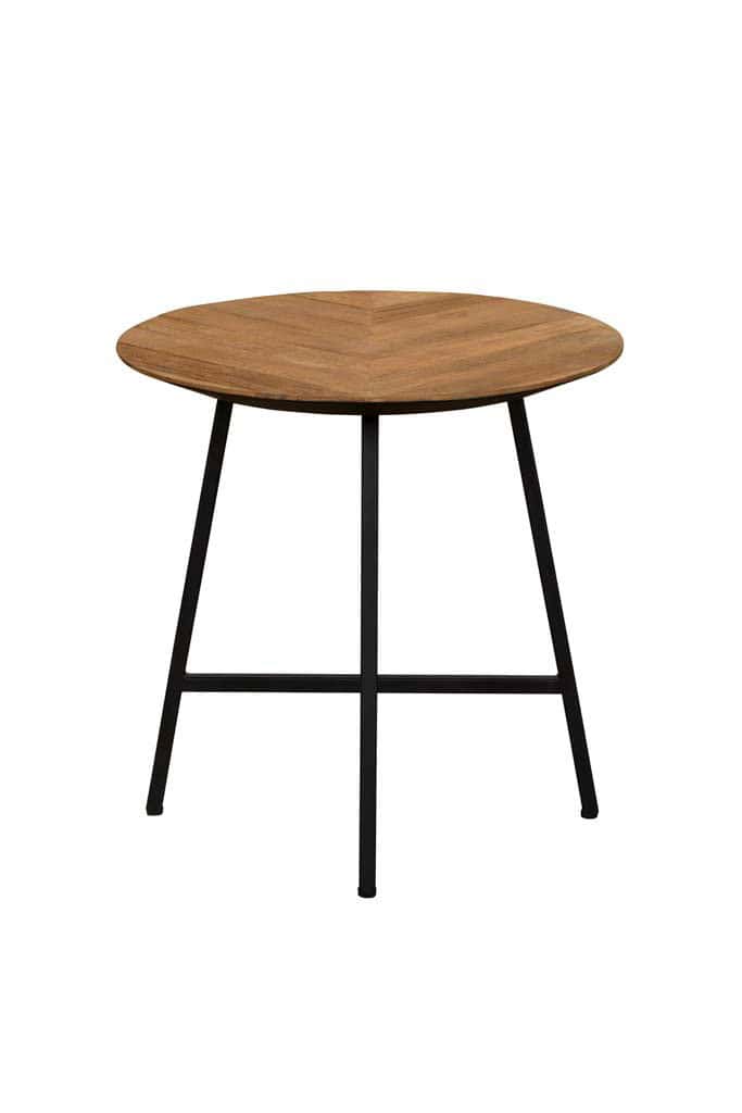 Baker Furniture Camden Lamp Table - Herringbone - Image 3