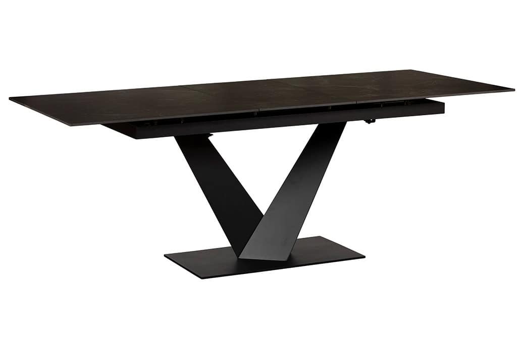 Baker Furniture Sintered Stone Extending Table (160-205cm) - Black - Image 3