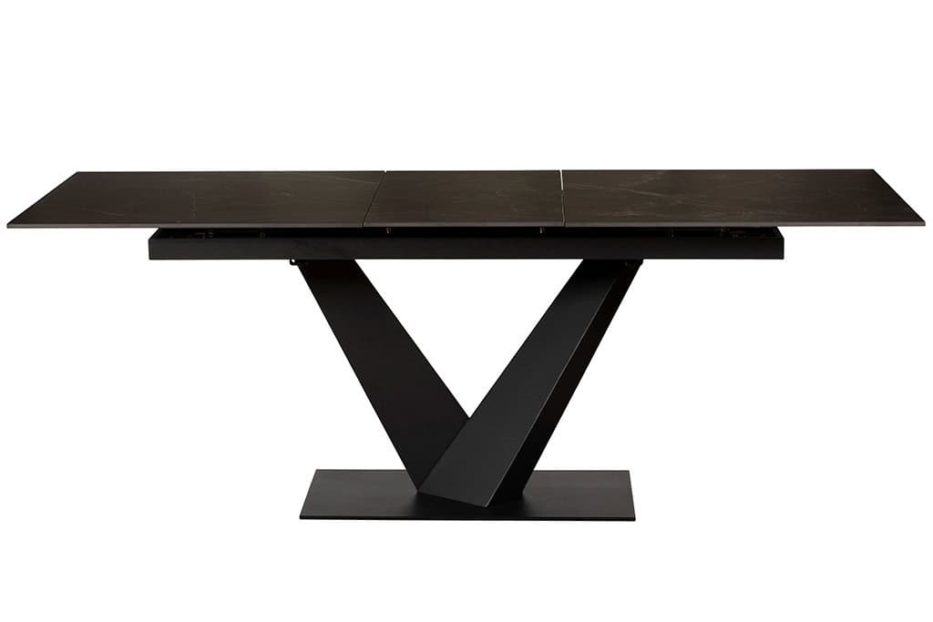 Baker Furniture Sintered Stone Extending Table (160-205cm) - Black - Image 5