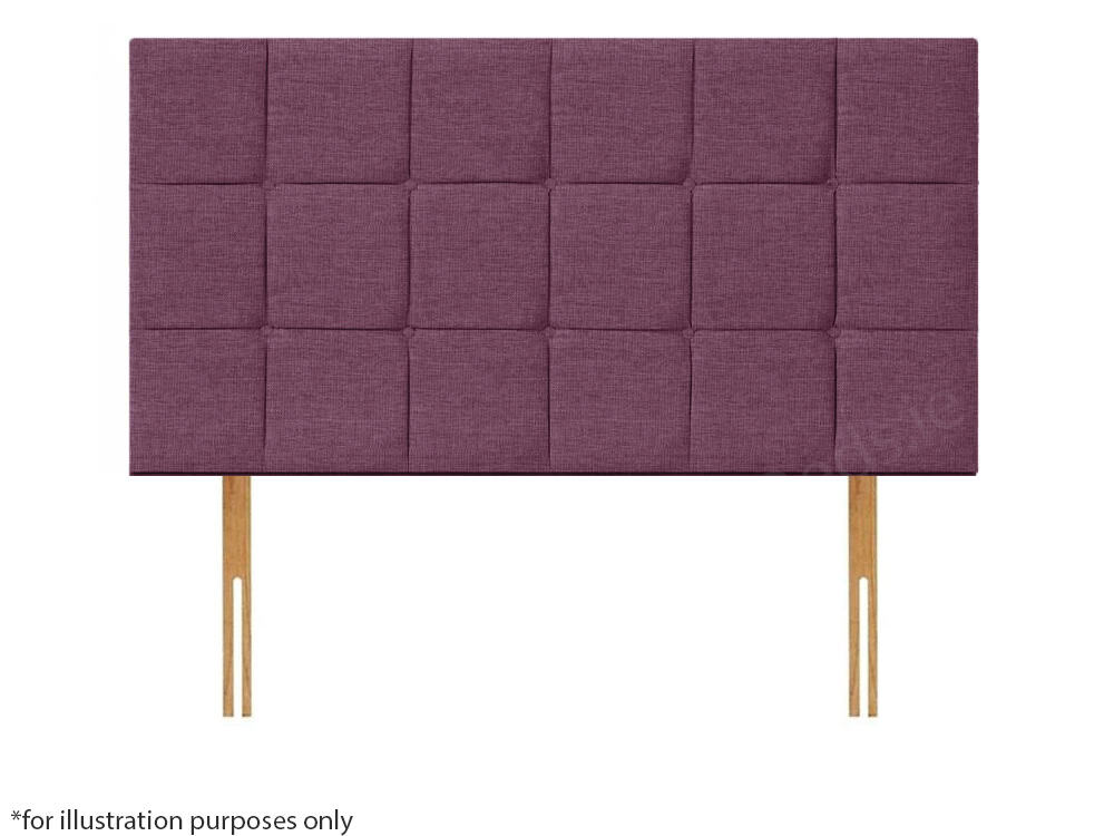 Apollo 3ft Croydon Headboard - Azzure Purple | Buy Online | Beds.ie