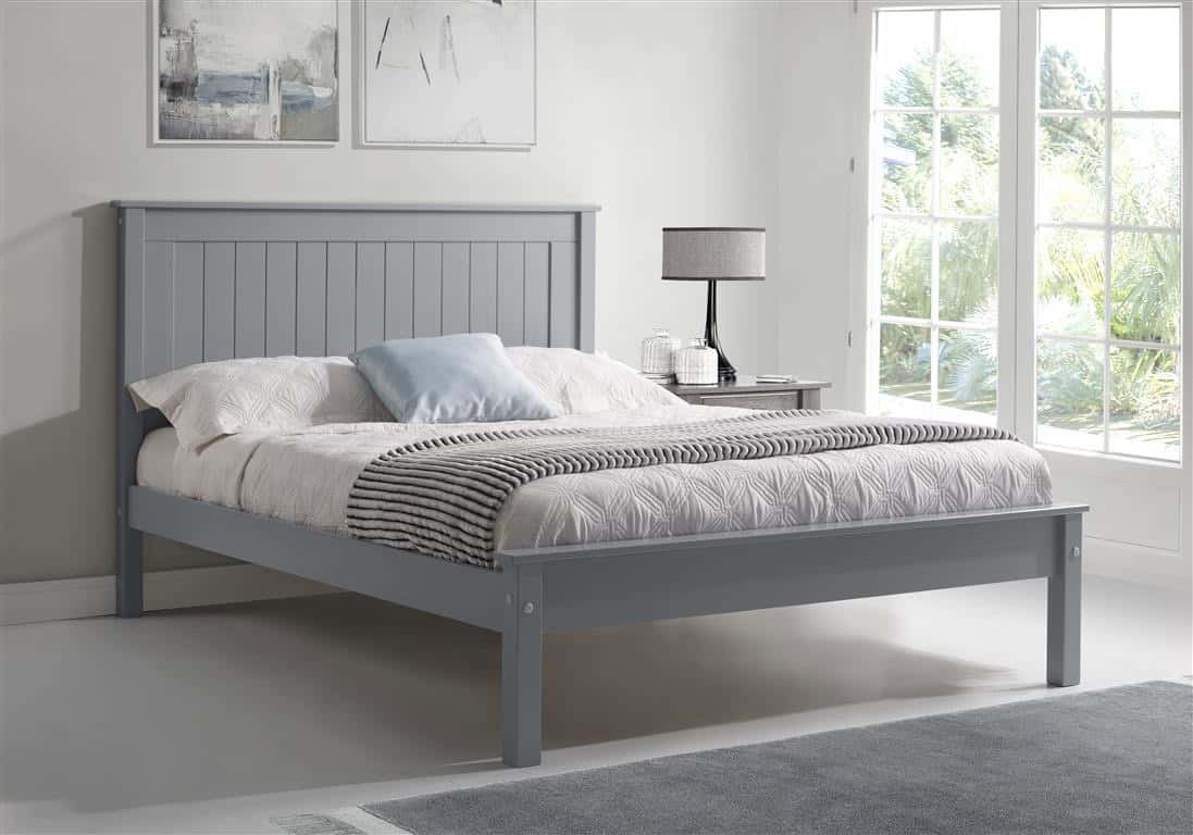 Limelight Taurus Low End 5ft Bedframe - Grey | Buy Online | Beds.ie