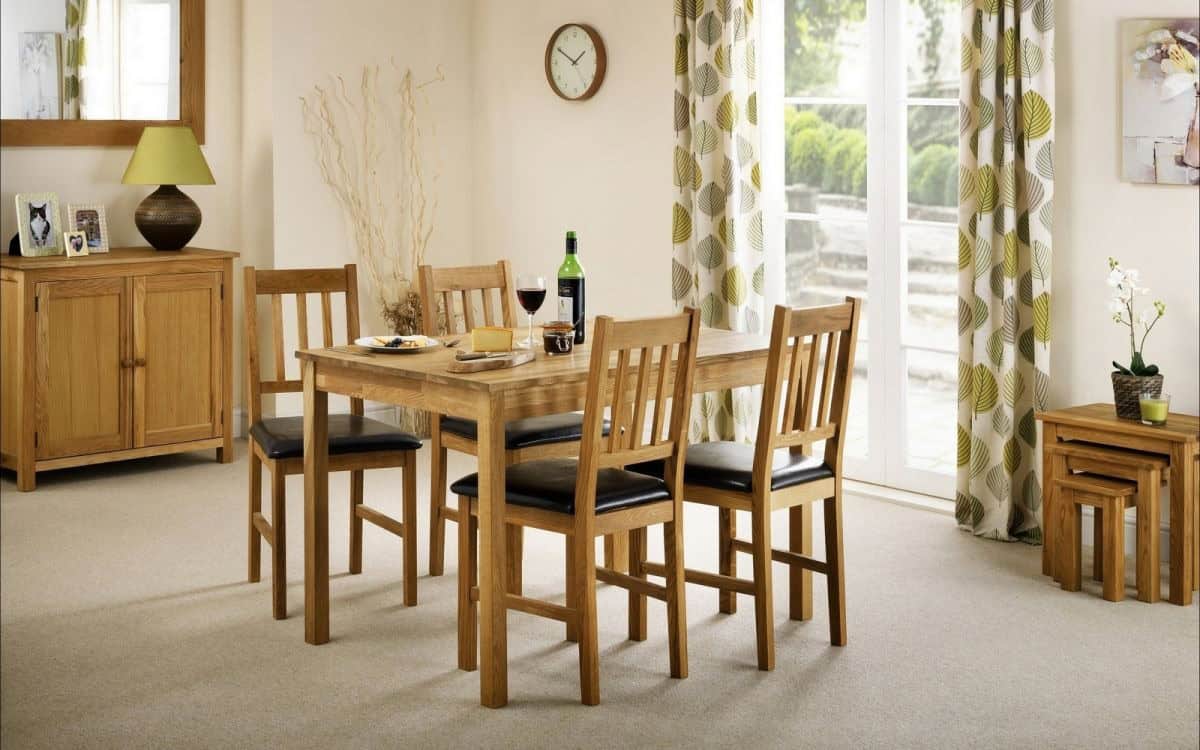 Essen Nest of Tables - Oak - Image 2