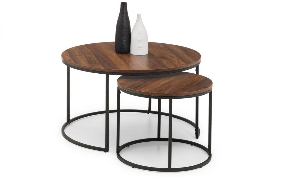 Mimosa Nesting Coffee Tables - Walnut - Image 2
