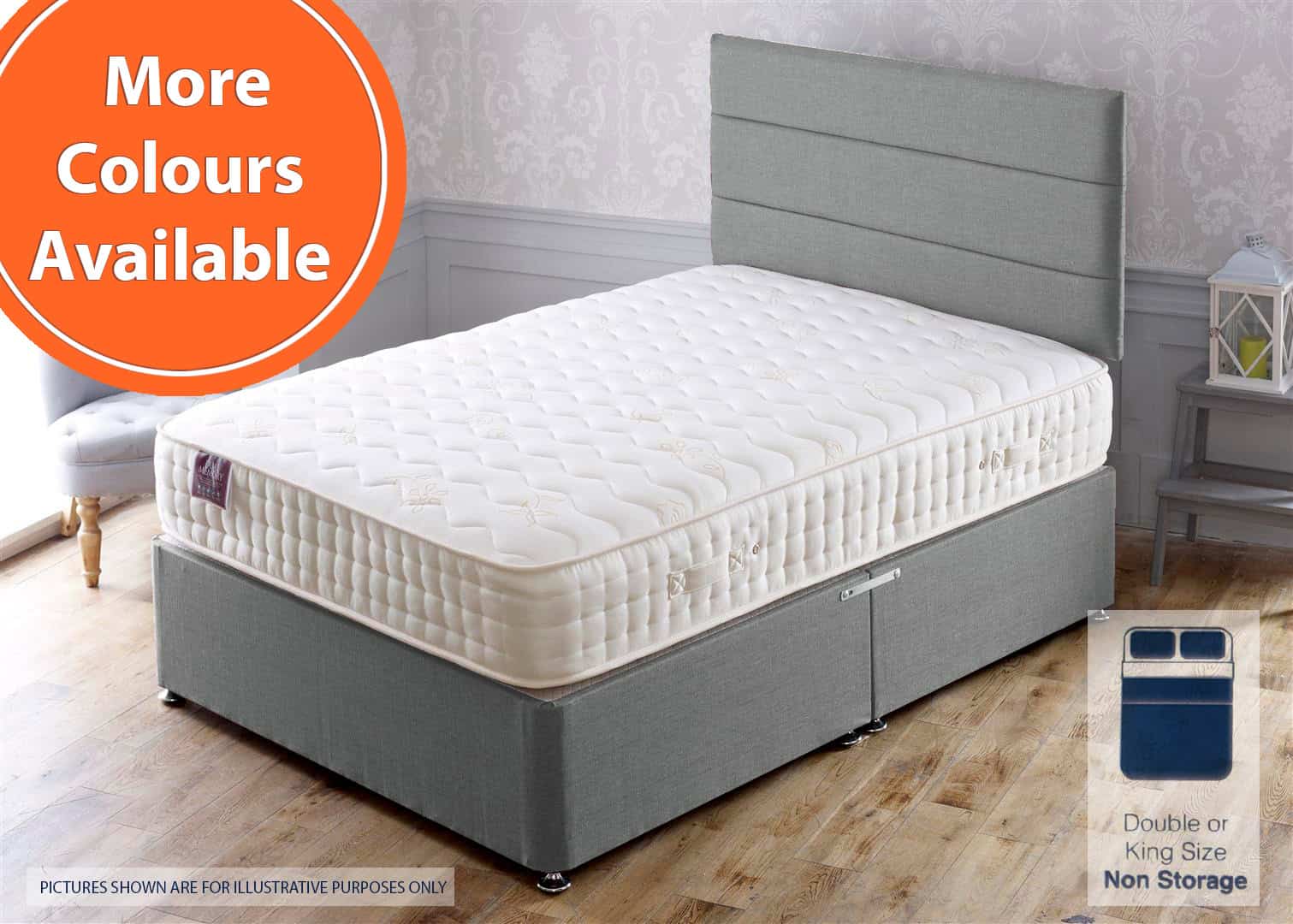 Apollo 5ft Dual Memory Bed | Buy Online | Beds.ie