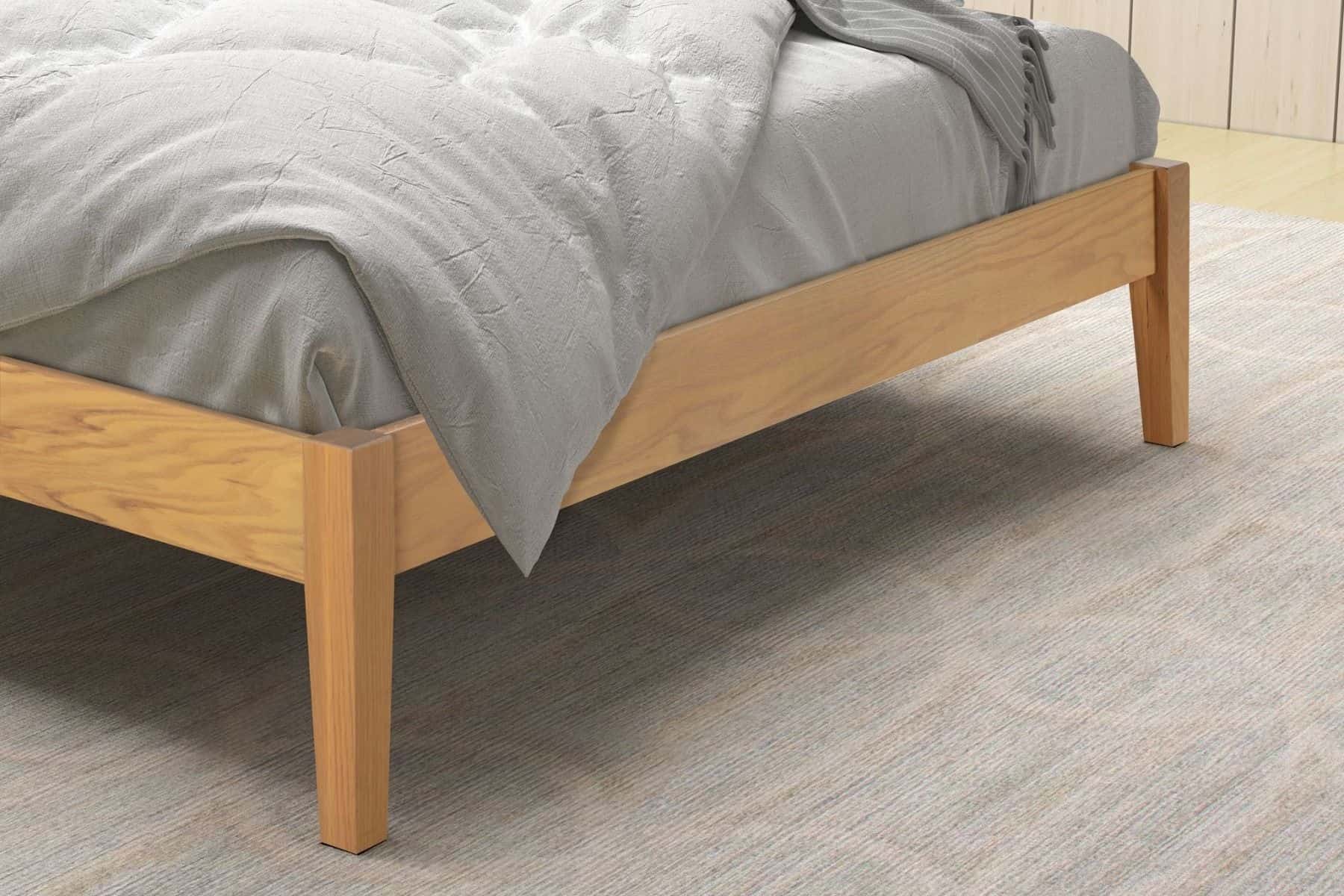 Flintshire 5ft Brynford Bedframe - Oak & Grey - Image 3