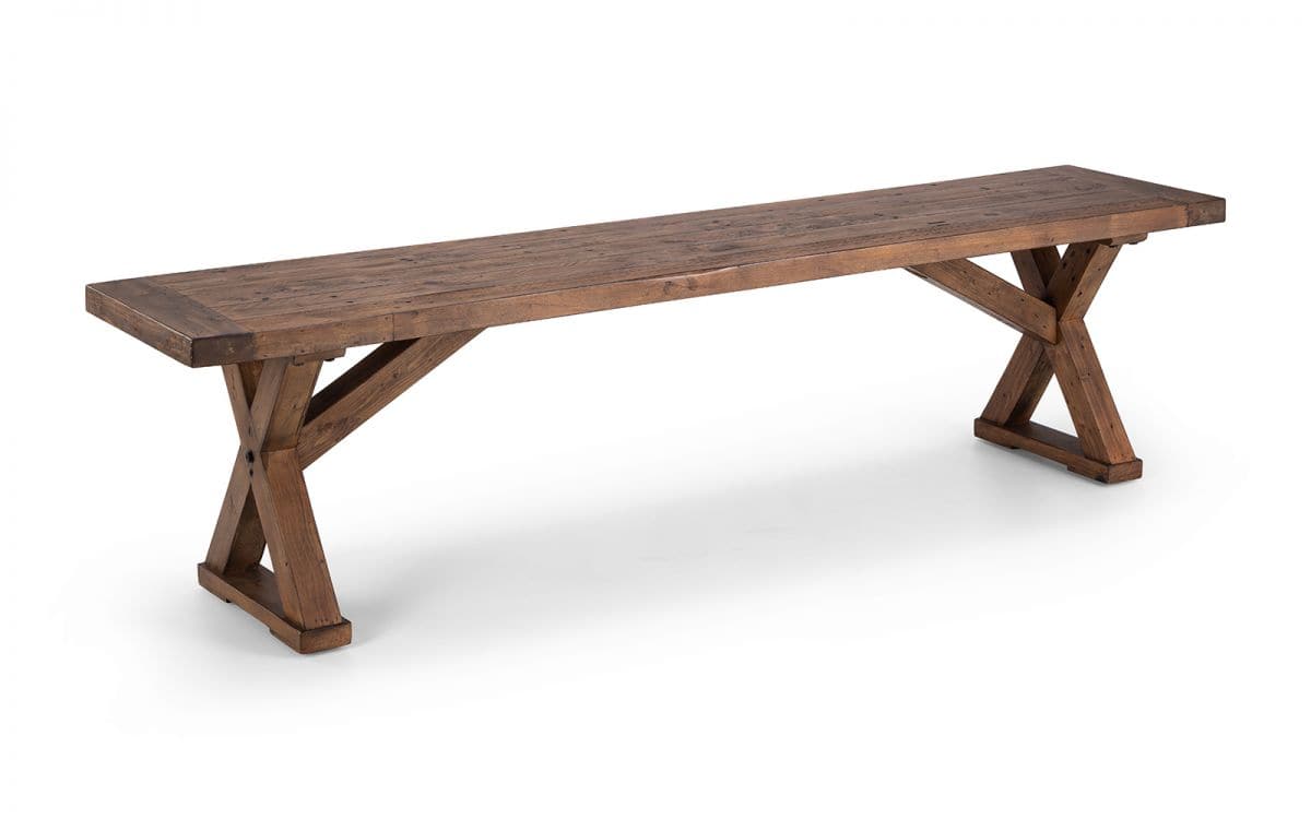Challan Bench - Reclaimed Pine | Buy Online | Beds.ie
