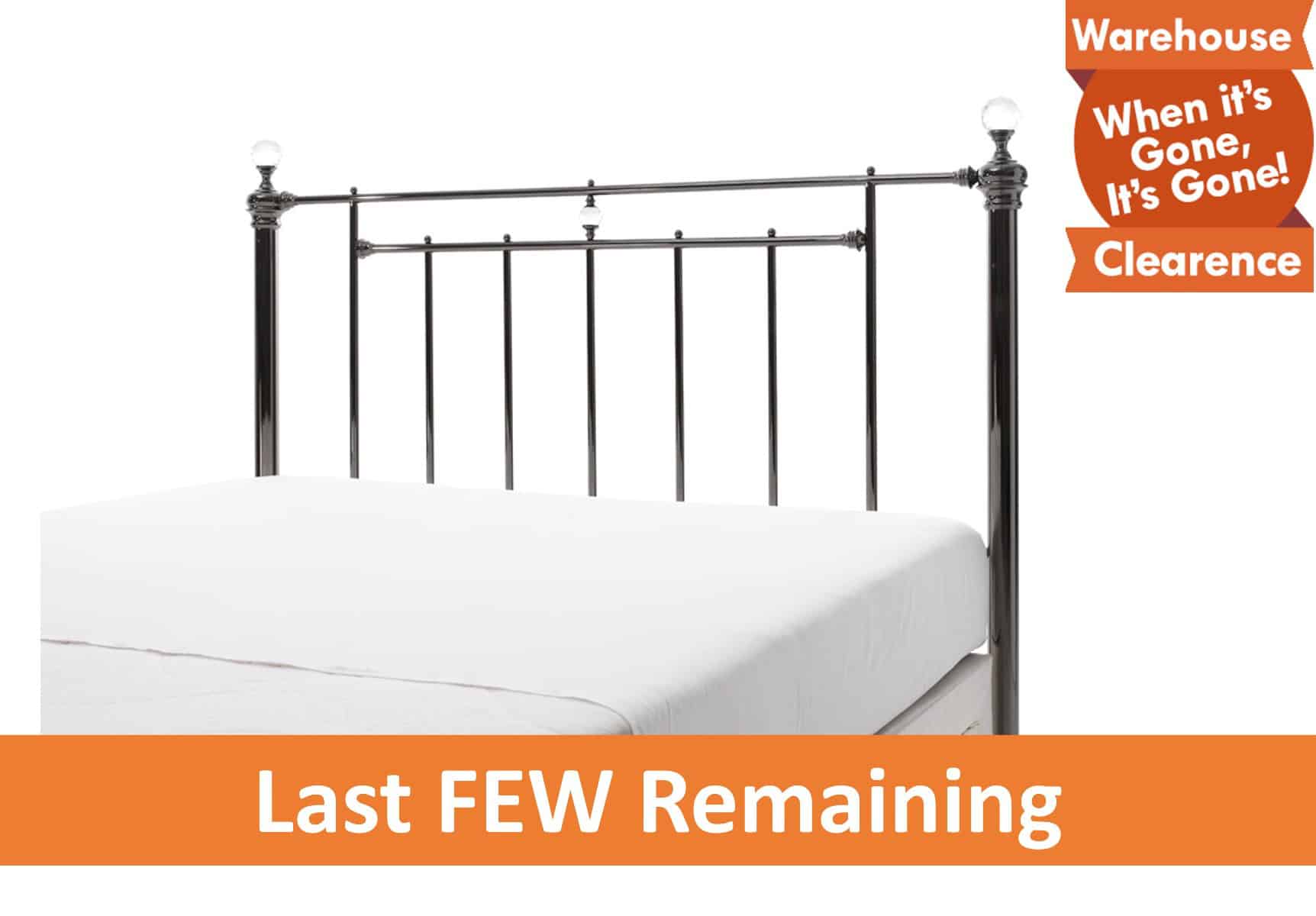 Clara 4ft Black Nickel Headboard - Image 2