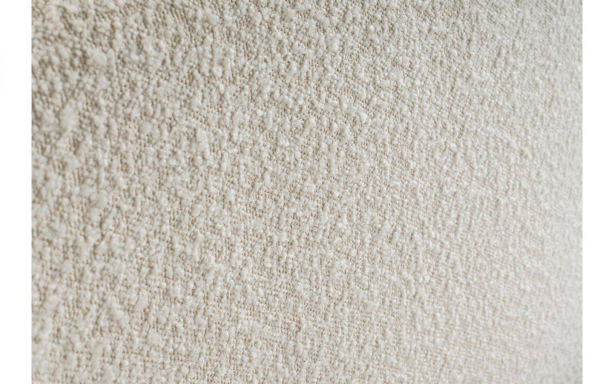 Ederson 4ft6 Boucle Bedframe - Ivory - Image 3