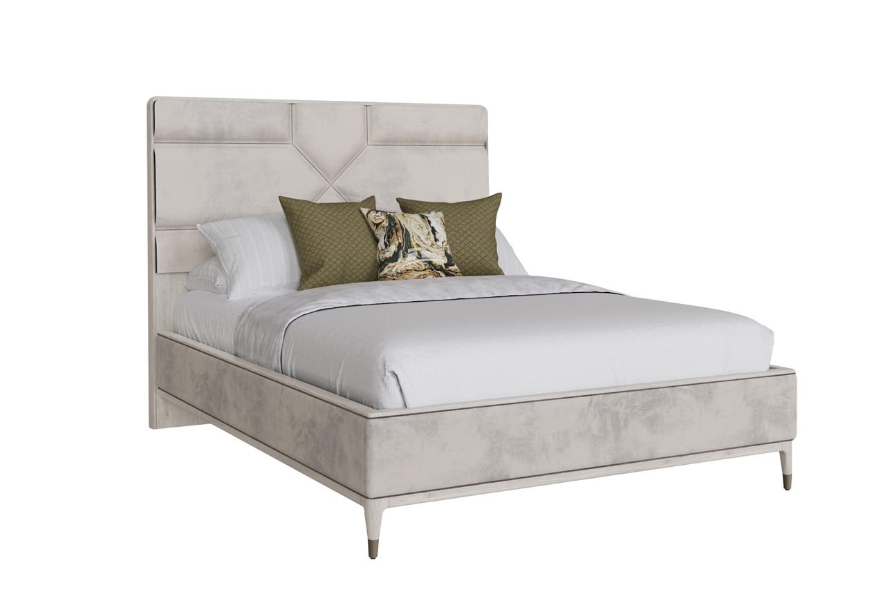 Diletta 6ft Bedframe - Stone Sand Velvet | Buy Online | Beds.ie