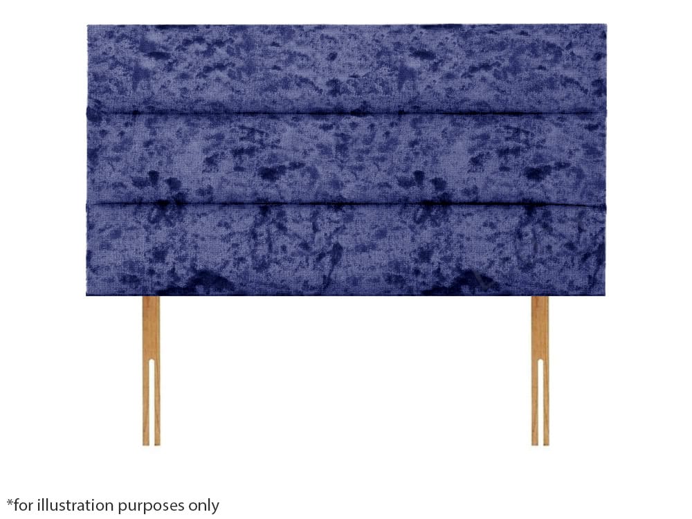 Apollo 6ft Plymouth Headboard - Glitz Navy | Buy Online | Beds.ie