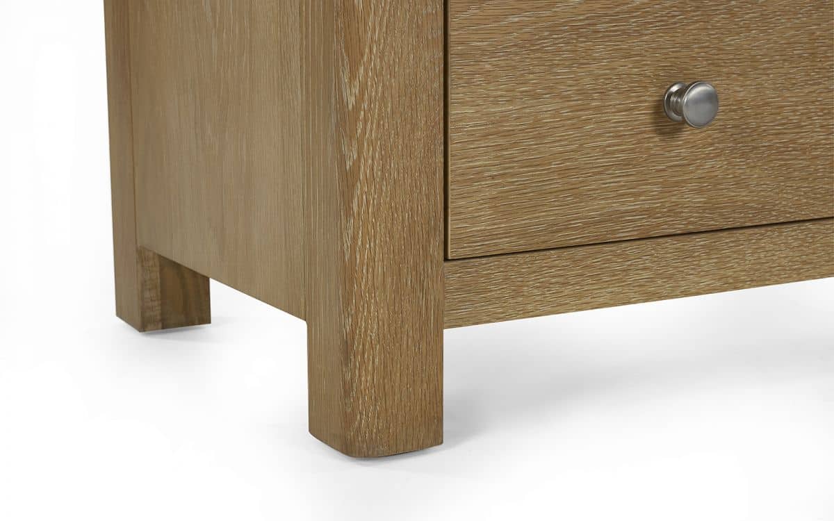 Memmingen 3 Drawer Chest - Limed Oak - Image 7