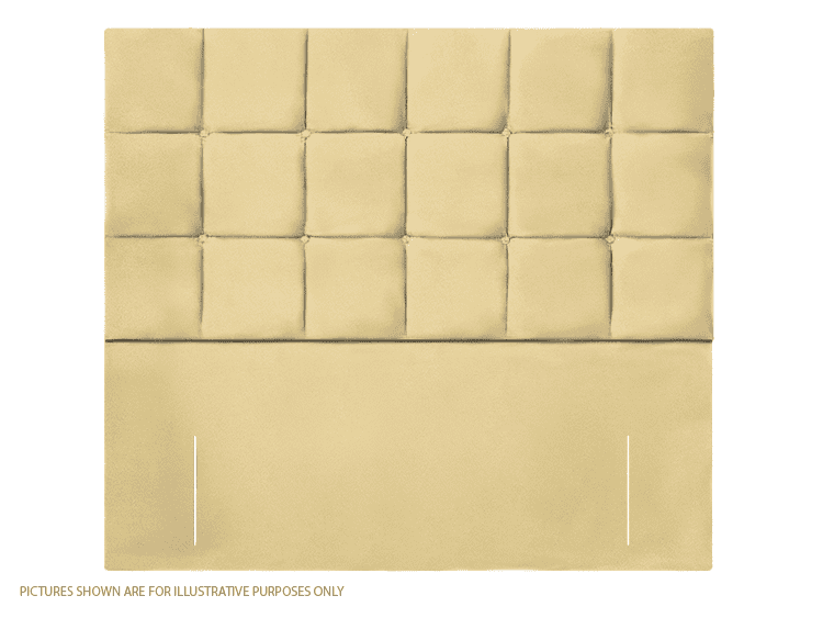 Apollo 3ft Venice Headboard - Velvet Cream | Buy Online | Beds.ie