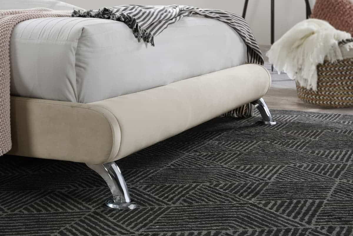 Hemlock 4ft Bed - Warm Stone - Image 5