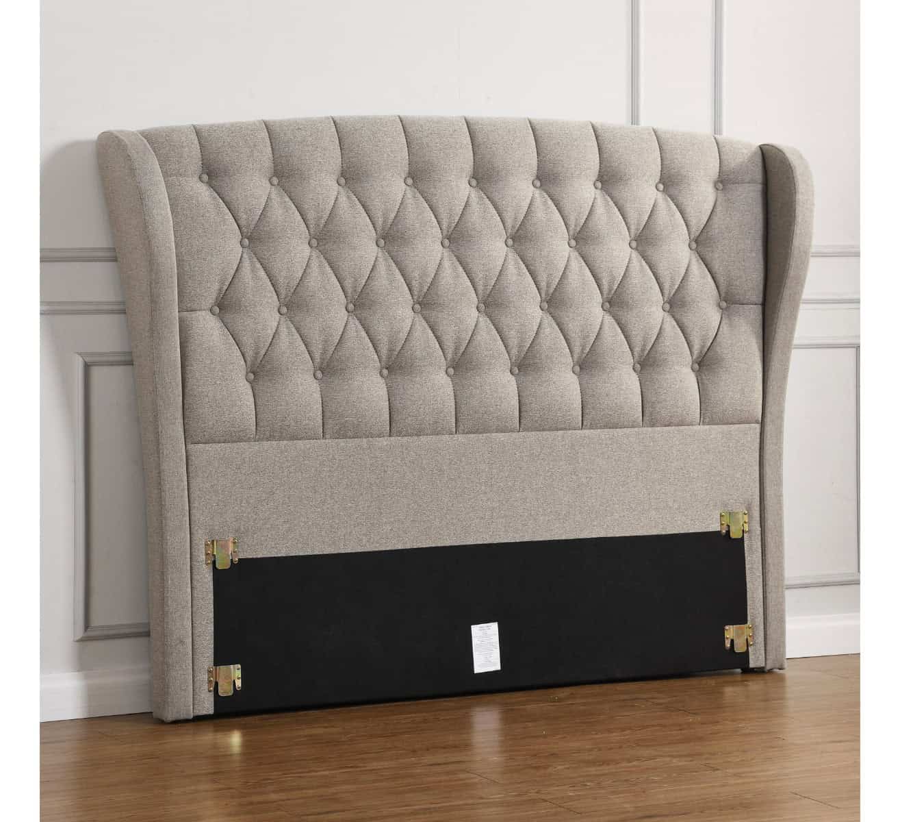 Parker 4ft6 Headboard - Grey | Buy Online | Beds.ie