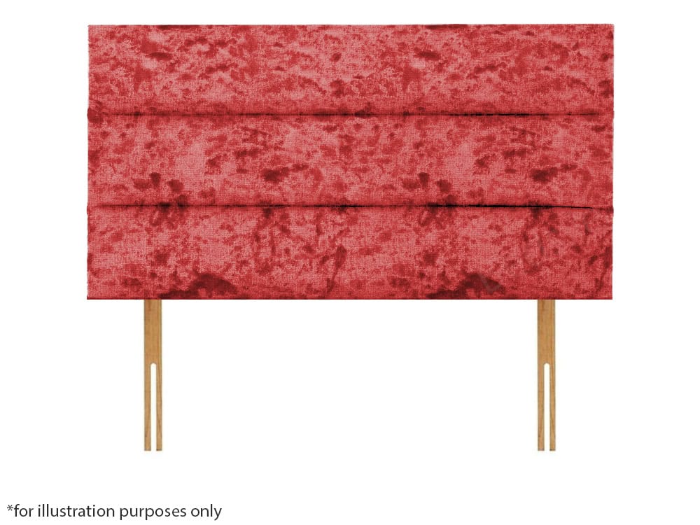 Apollo 6ft Plymouth Headboard - Glitz Red | Buy Online | Beds.ie