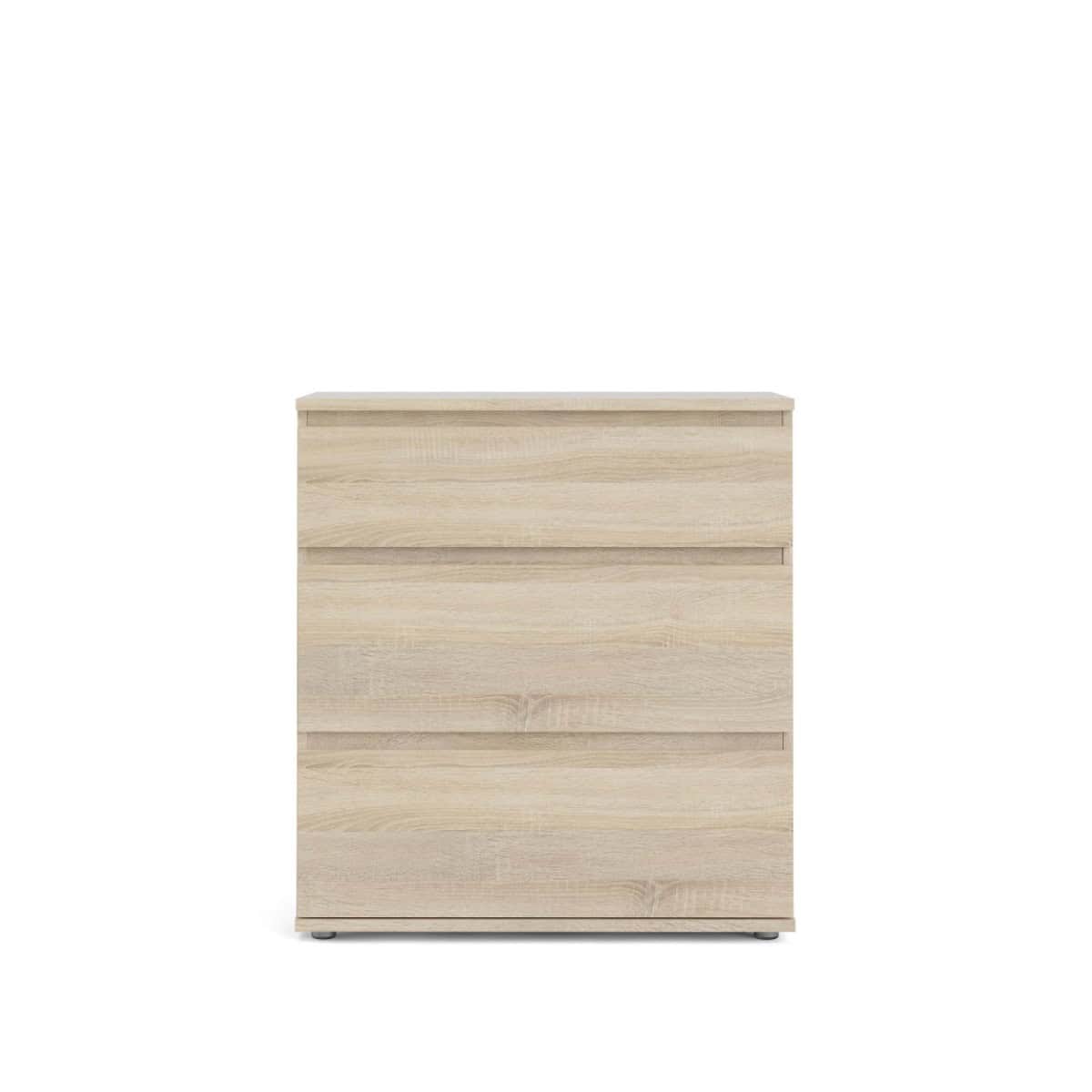 Nova 3 Drawer Chest - Oak | Buy Online | Beds.ie
